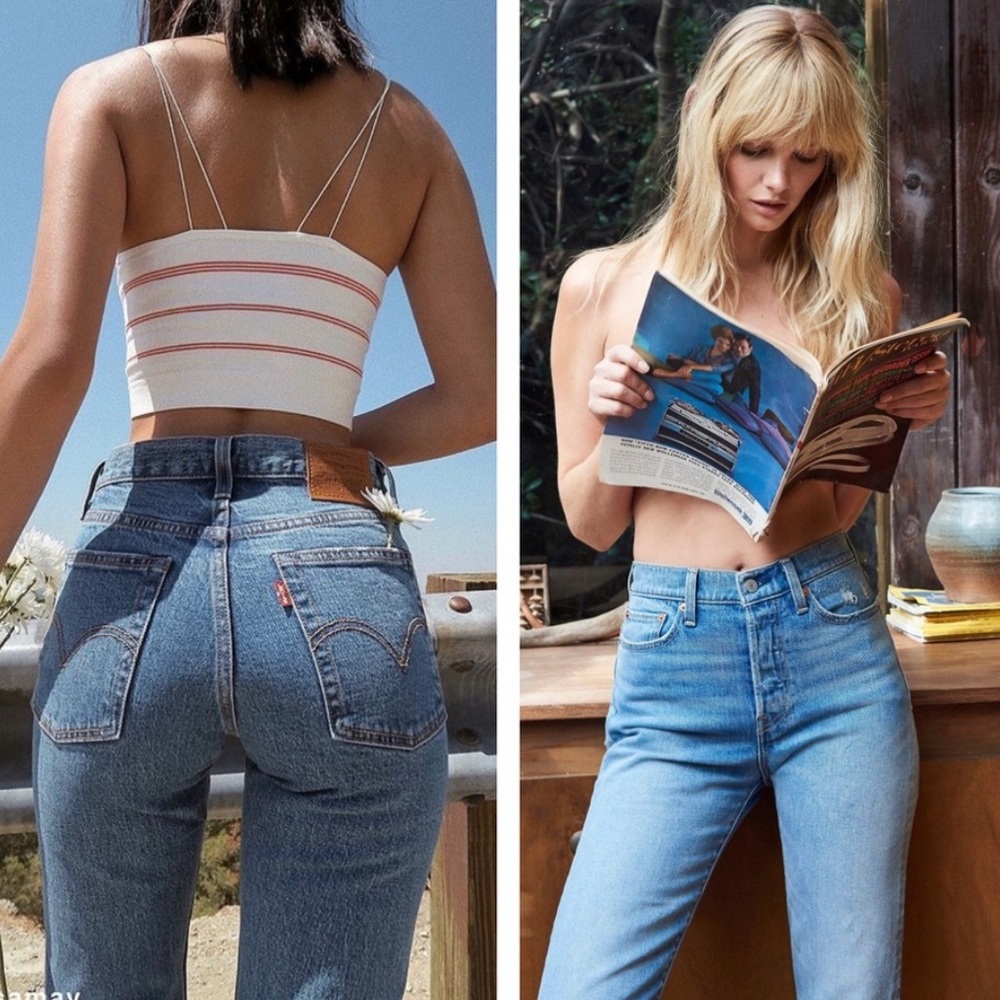 Levi Wedgie Jeans